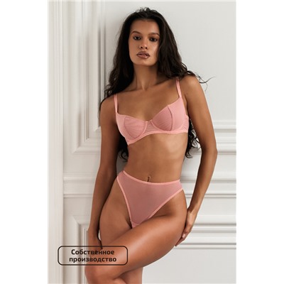 1367 ПЕРСИКОВЫЙ КОМПЛЕКТ БЕЛЬЯ1077125954