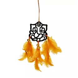 Ловец снов для автомобиля Ганеша, Dream Сatcher Ganesha (Orange), произв. Duli
