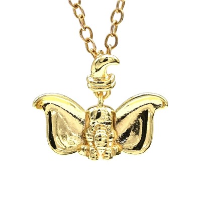 Подвеска Слоник 15*19мм, золотистая.