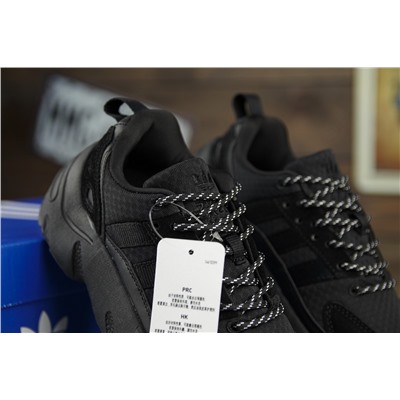 Adidas Zx 22 Boost ‘Solid Black’ из натуральной замши и нейлона