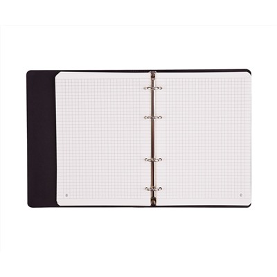 Тетрадь на кольцах А5, 80л. ЛАЙТ, кожзам, Greenwich Line "Utility. Mondrian", тон. блок