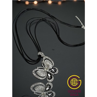 Кулон на кожаном шнурке "Женская грация" Арт КШ2130/20