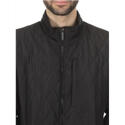 C097 BLACK Куртка мужская демисезонная  (70 гр. холлофайбер)