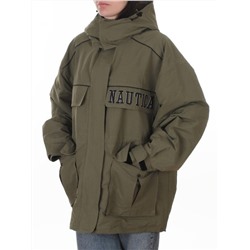 3101 GREEN Куртка демисезонная женская (100 гр. холлофайбер)