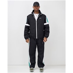 Спортивный костюм мужской весна-лето черного цвета 25736Ch