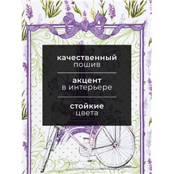 Набор полотенец Доляна «Прованс» 35×60±2 см - 2 шт.,100% хлопок, рогожка 162 г/м²