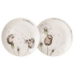 НАБОР ТАРЕЛОК ЗАКУСОЧНЫХ LEFARD "ЛОВИ СЧАСТЬЕ" 2ШТ. 20,5 СМ