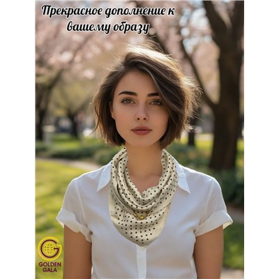Платок на шею с украшением Артикул 2455/41