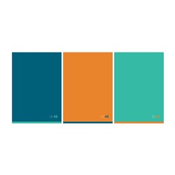 Тетрадь 48л., А4, клетка BG "Monocolor. 48"