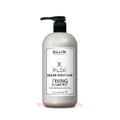 OLLIN X-PLEX Fixing Shampoo Фиксирующий шампунь 250мл