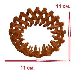 Краб для прически бархатный КР33 модель 5