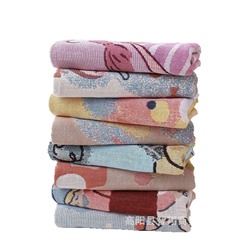 Gauze cartoon children's sweat towel, wholesale
