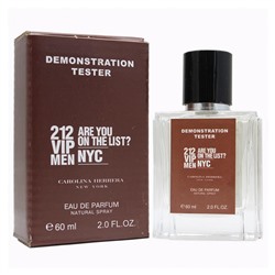 Tester Carolina Herrera 212 VIP For Men 60 ml экстра - стойкий