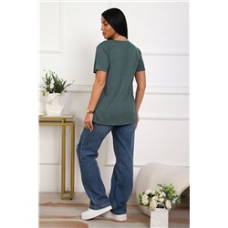 Женская футболка 29540 / зеленый