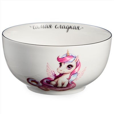 НАБОР ПОСУДЫ LEFARD "САМАЯ СЛАДКАЯ" 3 ПР. (КРУЖКА 240МЛ, САЛАТНИК 500МЛ, ТАРЕЛКА 20,5СМ)