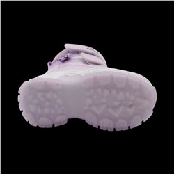 Ботинки на меху С7719-13 фиолетовые