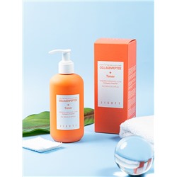 Jigott Тонер для лица с коллагеном и пептидами / Collagen + Peptide Toner, 300 мл