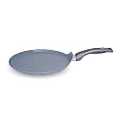 Блинница Kelli КL-2531G-25 25см мраморным покрытие (10)