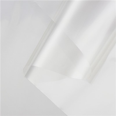 Плёнка для цветов и флористики, прозрачная 0.9×6.2 м, 200 г, 40 мкм