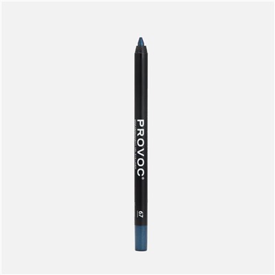 Provoc Гелевый карандаш-подводка для глаз водостойкий / Semi Permanent Gel Eye Liner №67 Magnetic, темно-сапфировый шиммер