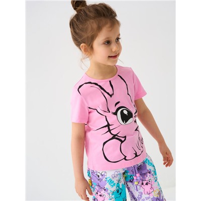 Футболка для девочки, 2 шт в комплекте