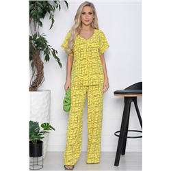 Костюм Почерк лета (желтый) К10643