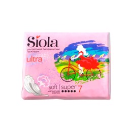 Прокладки* гигиенические Super Soft 7шт NEW SIOLA Ultra