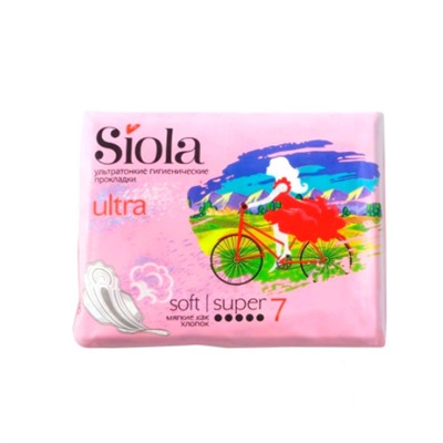 Прокладки* гигиенические Super Soft 7шт NEW SIOLA Ultra