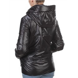 8263 BLACK Куртка демисезонная женская BAOFANI (100 гр. синтепон)