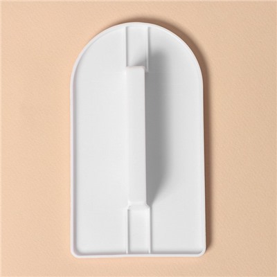 Шпатель кондитерский с ручкой KONFINETTA, 14.2×8 см, белый