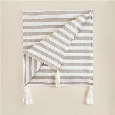 Дорожка SL HOME Strict line 40×142+/-3 см, лён 100%, плотность 180 г/м²