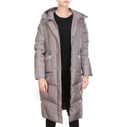 2115 LIGHT GRAY Пальто зимнее женское MELISACITI (200 гр. холлофайбера)