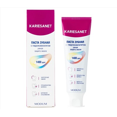 Зубная паста "KARIESANET с гидроксиапатитом" (100 г) (10327578)