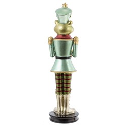 GAEM Фигурка декоративная "Солдатик-лягушонок", L9,5 W9,5 H37,5 см