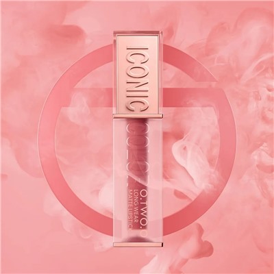 Матовая помада для губ O.TWO.O вельветовая #07 - Красно-коричневый