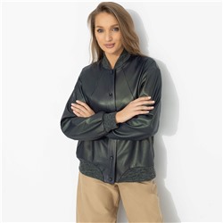 Бомбер из экокожи, Без фильтров