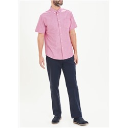 Lincoln Short Sleeve Check Oxford Shirt