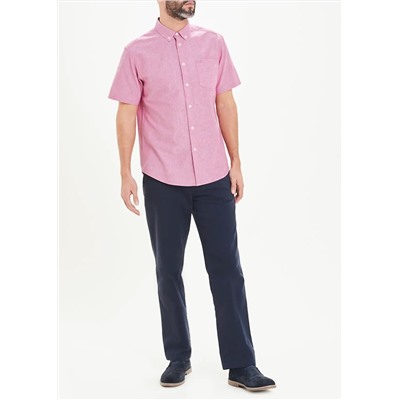 Lincoln Short Sleeve Check Oxford Shirt
