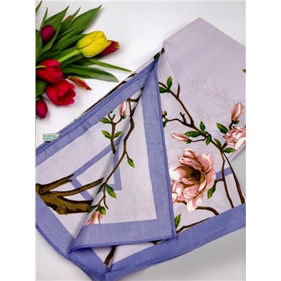 Платок утепленный Сакура цвет 3040/3 (сиреневый)