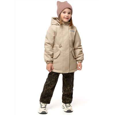 Куртка утеплённая для девочки NIKASTYLE 4м4025 Латте