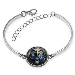 BSI-0066 Браслет металлический Орёл