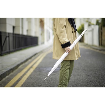 S664-02 White (Белый) Зонт мужской гольфер Fulton