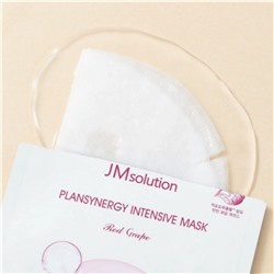 Jmsolution Тканевая маска для лица укрепляющая с красным виноградом / Plansynergy Intensive Mask Red Grape, 30 мл