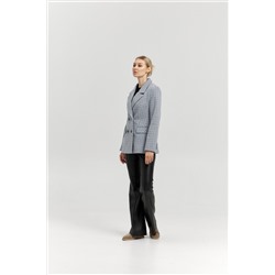 Пальто женское демисезонное 27200 (голубой)