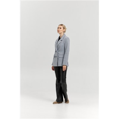 Пальто женское демисезонное 27200 (голубой)