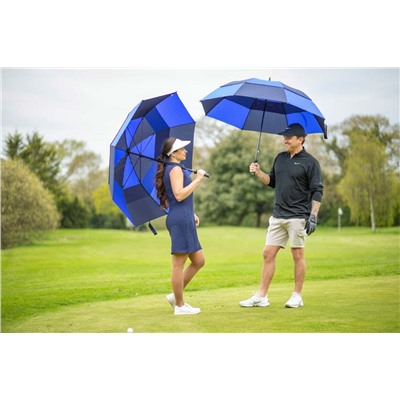 S669-2167 BlueNavy (ГолубойСиний) Зонт мужской гольфер Fulton