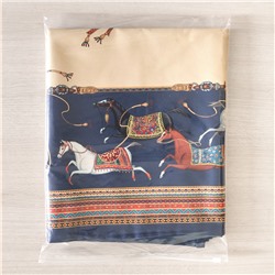 СКАТЕРТЬ ОВАЛЬНАЯ "PASSAGE"140Х300СМ ,БЕЖЕВЫЙ, 100% ХЛОПОК,ТВИЛ, ПРОПИТКА