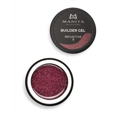 Manita Professional Гель моделирующий для ногтей светоотражающий / Builder Gel Reflective №09, 15 мл