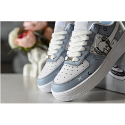 Молодежные Nike Air Force из натуральной кожи