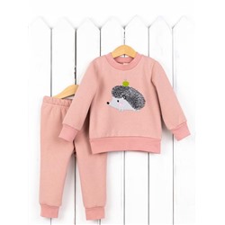 Комплект для девочки Baby Boom КД482/13-Ф Soft Барашек Ёжик + пудра